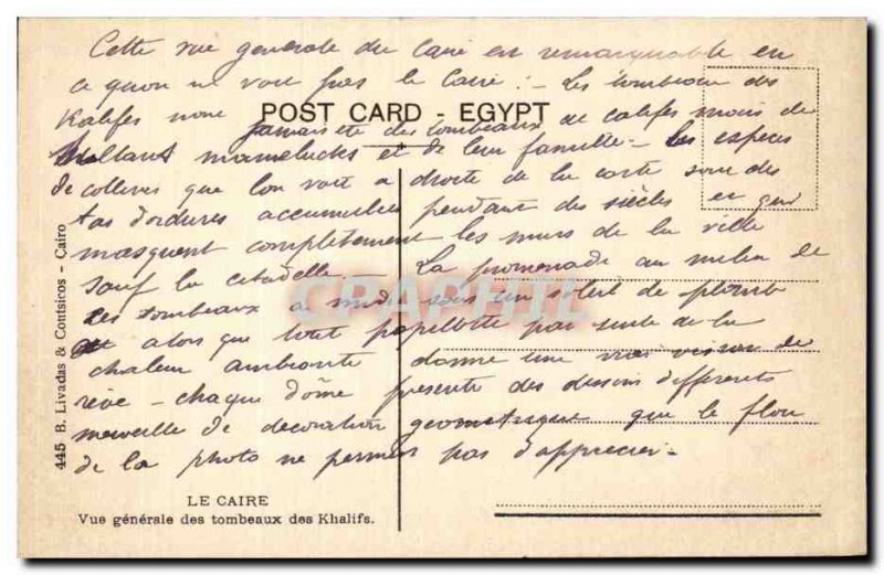 Africa - Africa - Egypt - Egypt - Cairo - General View - Tomb of Caliph - Old...