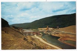 Construction of Kinzua Dam PA