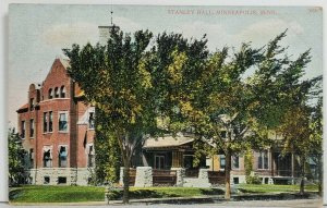 MN Stanley Hall Minneapolis Minnesota Postcard P1