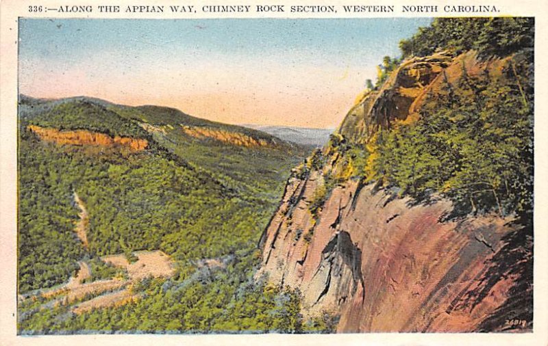 Appian Way, Chimney Rock Section Western North Carolina, North Carolina NC
