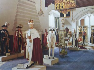 Arundel Castle Sussex Exhibition of Fine Robes and Mantles Vintage Postcard