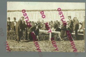 San Francisco CALIFORNIA RPPC 1911 PRESIDENT TAFT Groundbreaking PPIE EXPO Fair