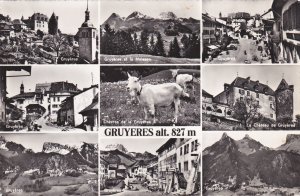 RP:9-views of GRUYERES, Switzerland, 30-40s