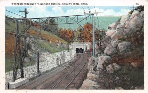 Western Entrance to Hoosac Tunnel Mohawk Trail, Mass., USA Unused 