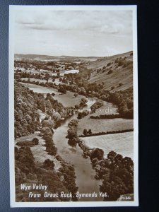 Herefordshire SYMONDS YAT Wye Valley Gt Rock Old RP Postcard by Photo Precision