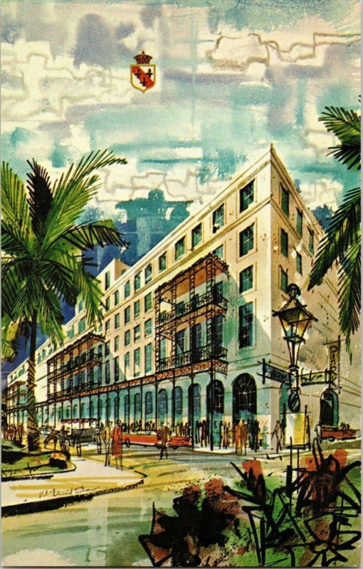 Royal Orleans St. Louis Streets New Orleans Louisiana 70140 Luxury Postcard Vtg 