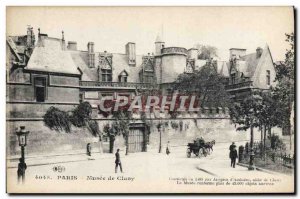 Old Postcard Paris Musee De Cluny