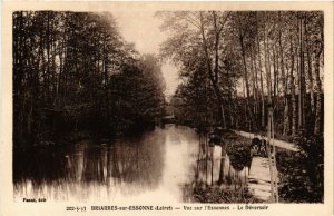 CPA BRIARRES-sur-ESSONNE - Vue sur l'Essonnes - Le Déservoir (631804)