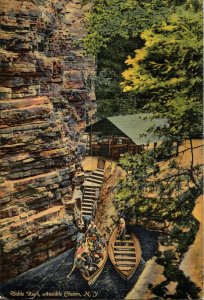 Folder - NY, Ausable Chasm.   18 Views + Narrative