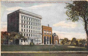 YMCA Elks Temple National Union Court House Park Toledo Ohio 1912 postcard