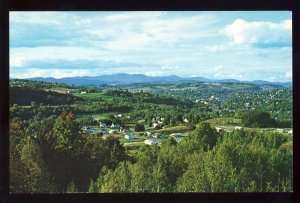 Barre, Vermont/VT Postcard, Scenic View Of Town
