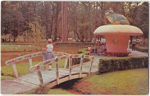 Frog Prince STORY BOOK FOREST Ligonier, PA Park Fantasy 1960s Vintage Postcard