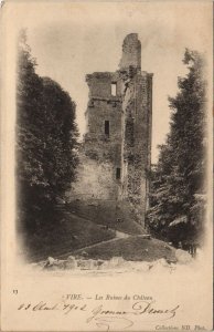 CPA VIRE Les Ruines du Chateau (1227988)