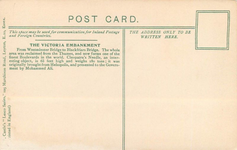 London Thames navigation & sailing paddle steamer the Needle tram