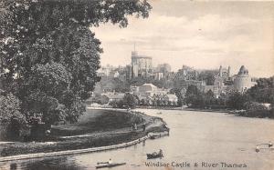 BR59013 windsor castle and river  thames   uk