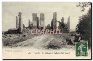 Old Postcard Tourves Chateau Valbelle