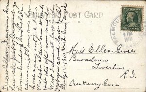 Falmouth Massachusetts MA Vineyard Sound Hotel Cape Cod c1910 Postcard