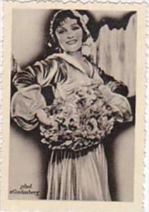 GARBATI CIGARETTE CARD FAMOUS DANCERS NO 71 TAMARA DESNI