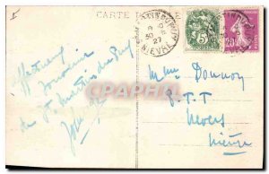 Postcard The Old Settons Nievre the Dam Lake