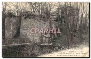 Nangis Old Postcard Remains of the ramparts of the castle & # 39ancien