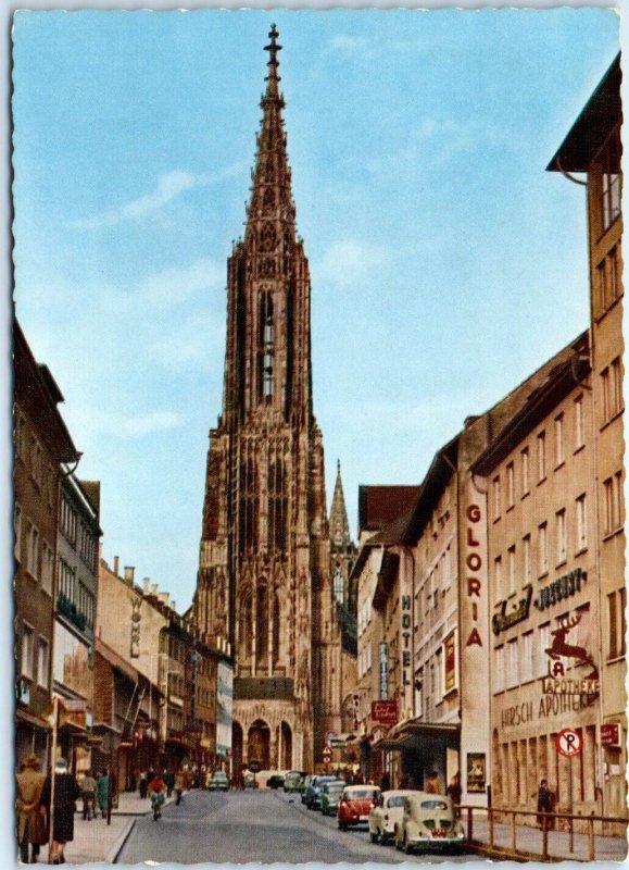 Postcard - Hirschstraße - Ulm, Germany