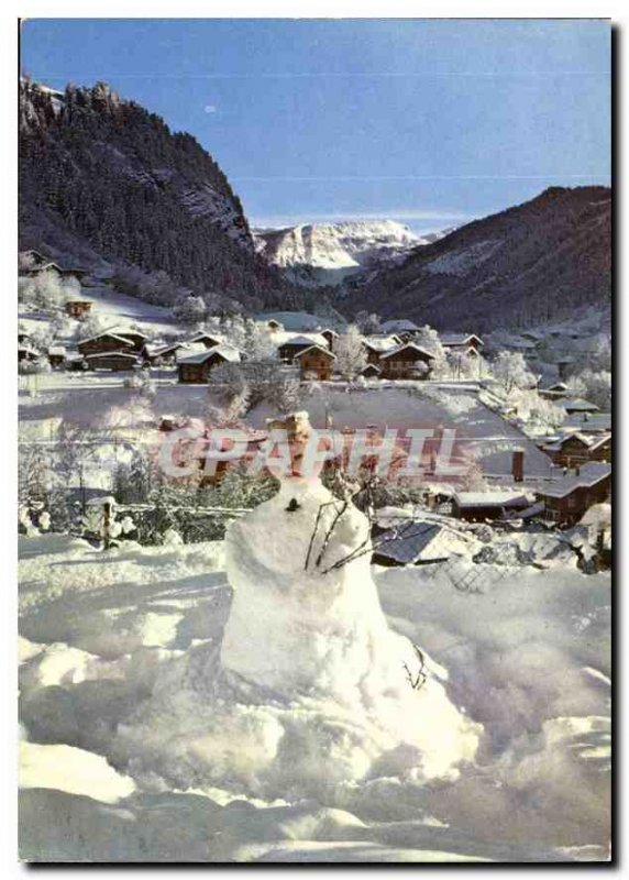 Postcard Modern Bonbomme Snow