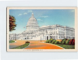 Postcard U. S. Capitol, Washington, District of Columbia