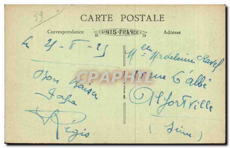 Old Postcard Lons le Saunier General view