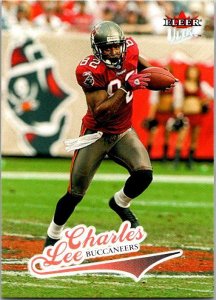 2004 Fleer Football Card Charles Lee Tampa Bay Buccaneers sk9346