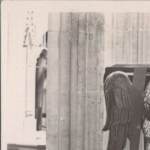 Bristol Postcard - St Mary Redcliffe Church, The Lectern. Real Photo RS39489