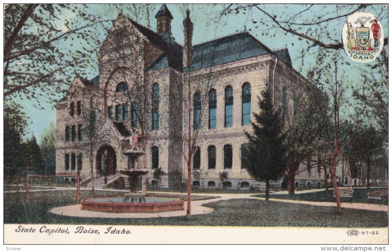 State Capitol , BOISE , Idaho , PU-1908