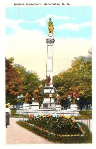 New Hampshire Manchester Soldiers Monument