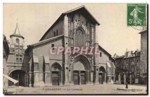 Old Postcard Chambery The Cathedral
