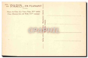 Postcard Old Paris Musee de Cluny