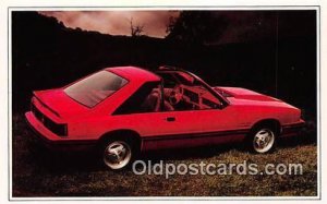 1982 Mercury Capri Minneapolis, MN, USA  Automotive Postcard