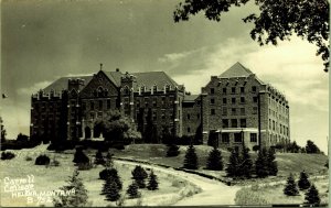 RPPC Carroll College Helena Montana Real Photo Postcard