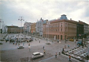 Eastern Europe Balkans Zagreb square market