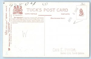 Sognefjord Norway Postcard Salmon Fishing 1910 Antique Oilette Tuck Art