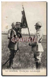 Old Postcard Militaria The French General Gouraud