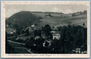 ARNOLDSHAMMER ERZGEB GERMANY ANTIQUE POSTCARD