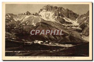 Old Postcard Col du Lautaret and the Massif du Galibier
