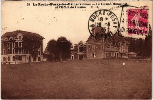 CPA La Roche-Posay-les-Bains Le Casino Municipal et l'Hotel du Casino (111598)