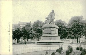 B576 Belgium Antwerp statue de Boduognat 1900s