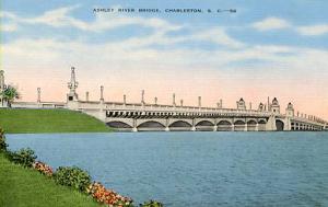 SC - Charleston. Ashley River Bridge