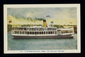 f2045 - Canadian Ferry - Louis Joliet - postcard