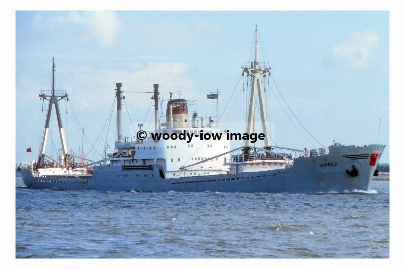 mc4533 - Albanian Cargo Ship - Durresi , built 1961 - photo 6x4