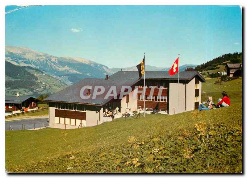 Postcard Modern Canetg Berghaus Ferienhaus der Primarschulgenmeinde Wetzikon