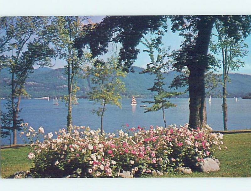 Pre-1980 LAKE SCENE Salisbury - Leicester Vermont VT hp6368