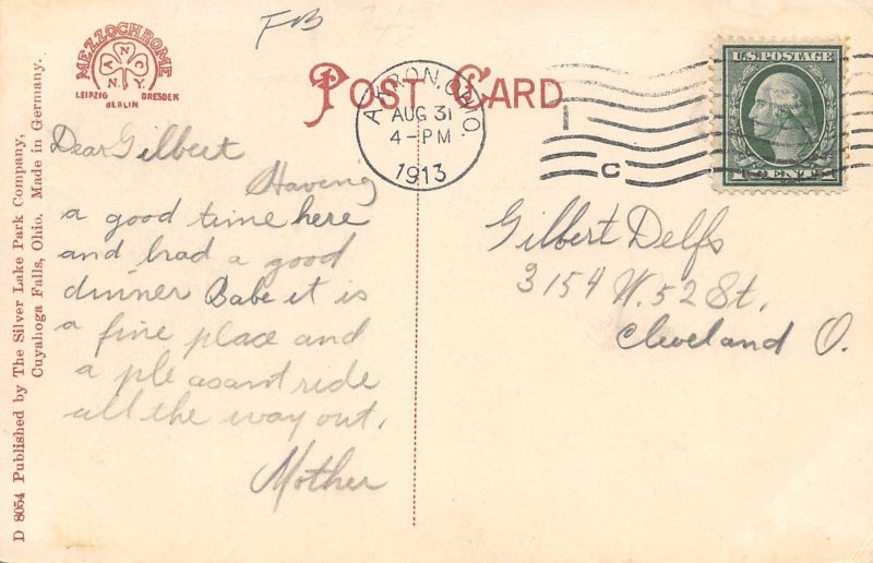 LPD85   Silver Lake Ohio    Postcard