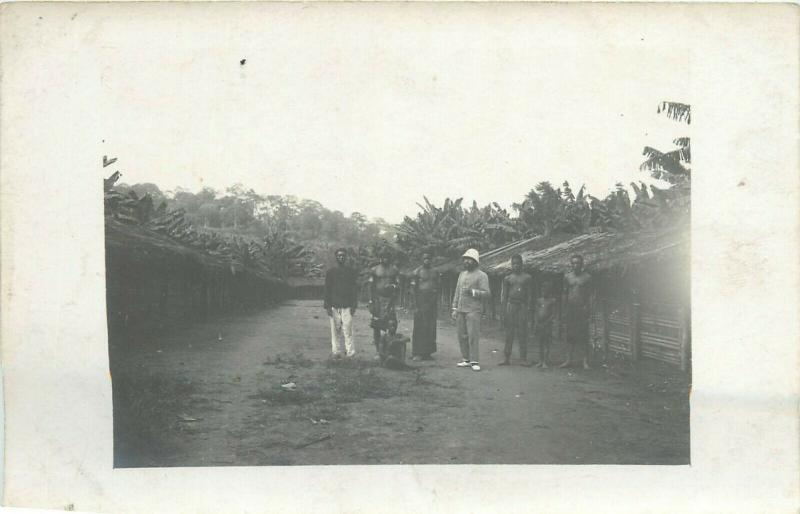 Lot 5 real photo postcards French West Africa ( AOF ) Sudan colonial Africa rare